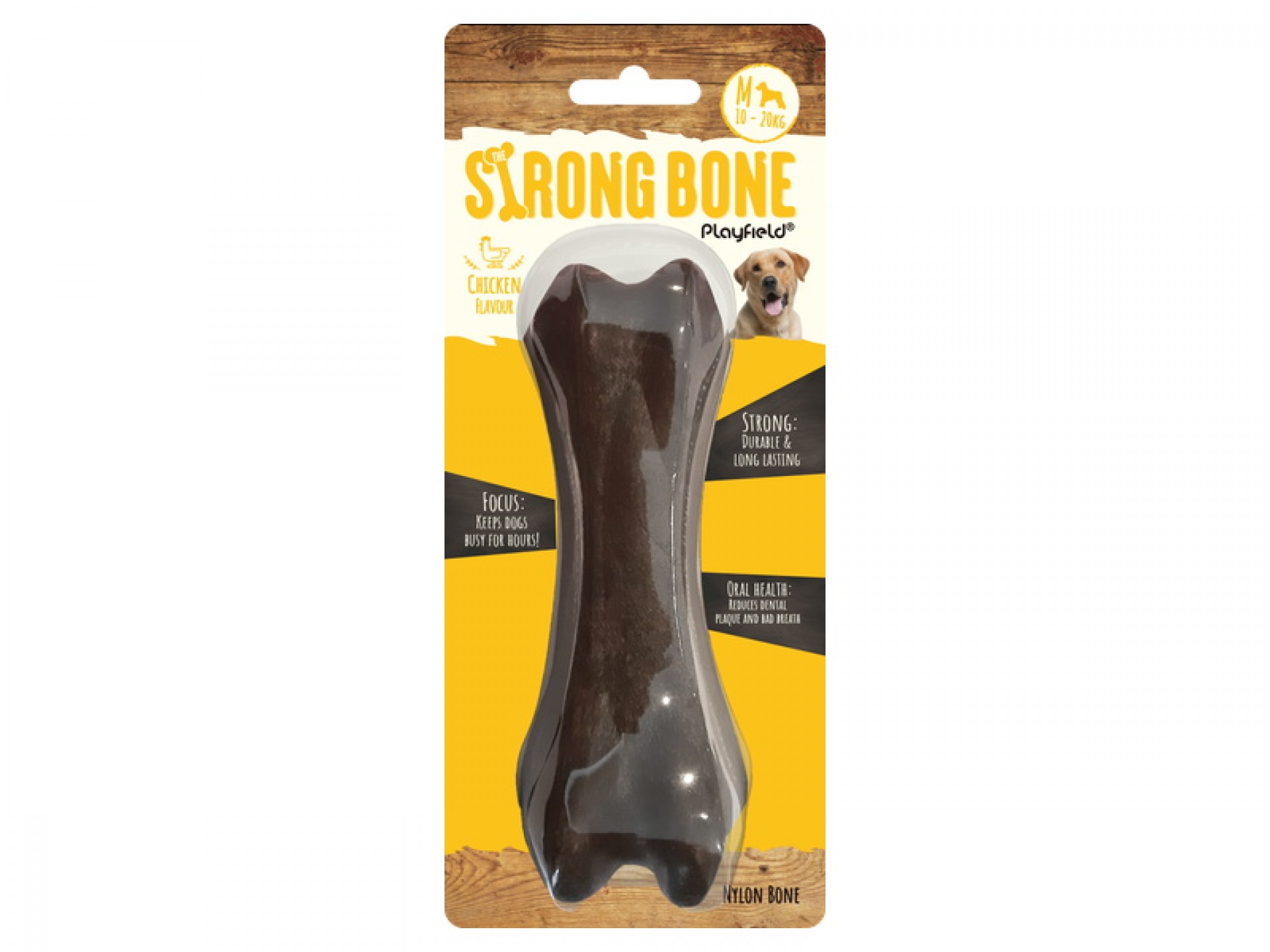 Brinquedo Para Cão Strongbone Chicken 15CM PLAYFIE