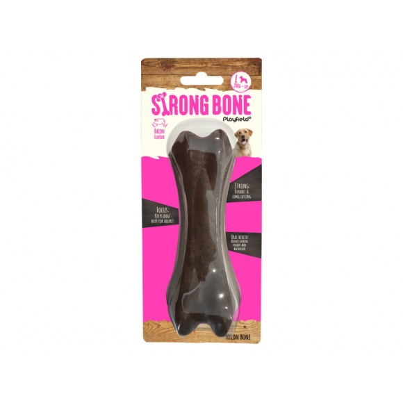 Brinquedo Para C�o Strongbone Bacon 18,5CM PLAYFIE