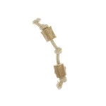 Brinquedo Para C�o Corda Com Madeira Caf� M 35Cm