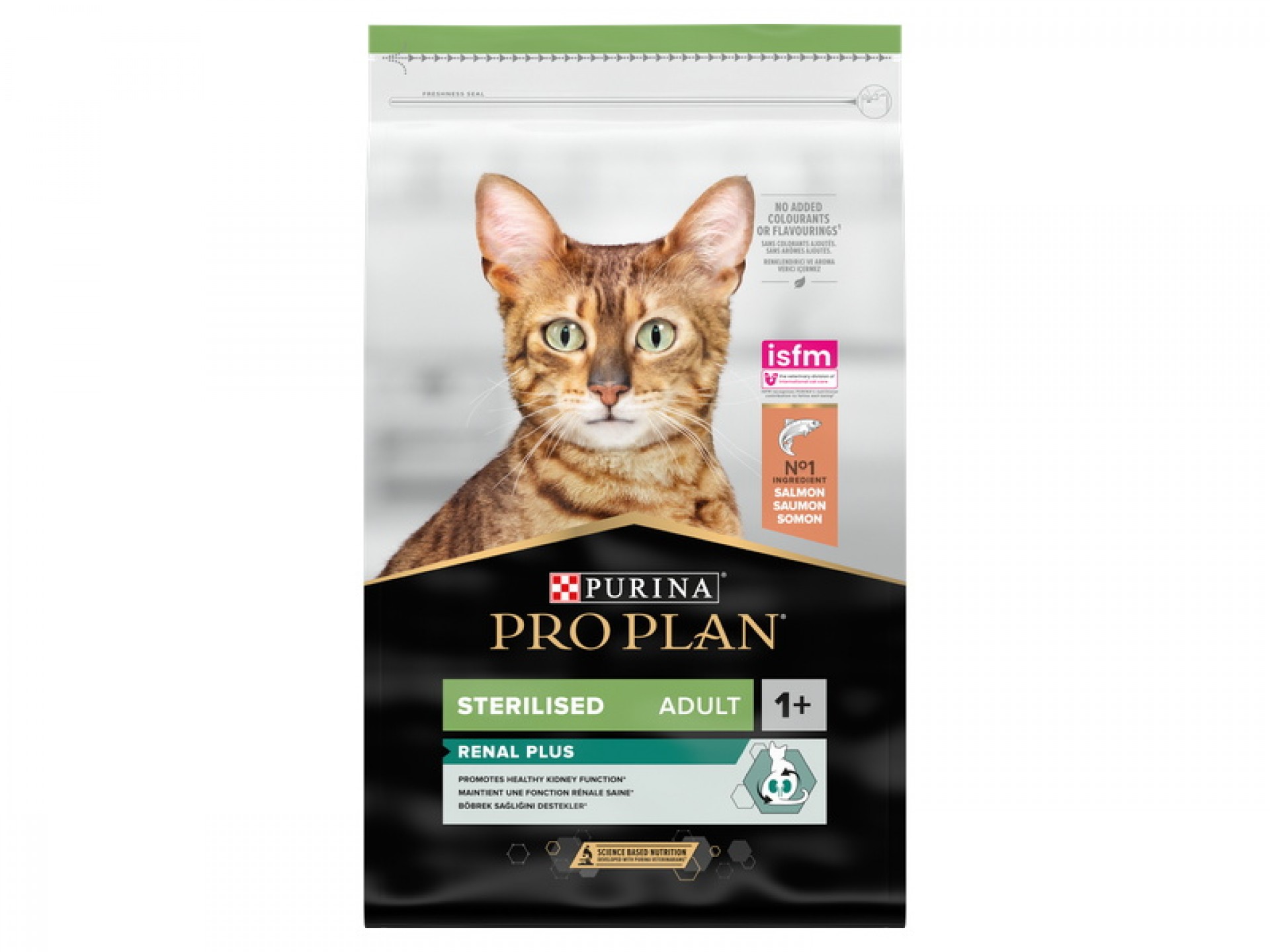 ALIMENTO SECO PARA GATO ESTERILIZADO SALMÃO 10 KG