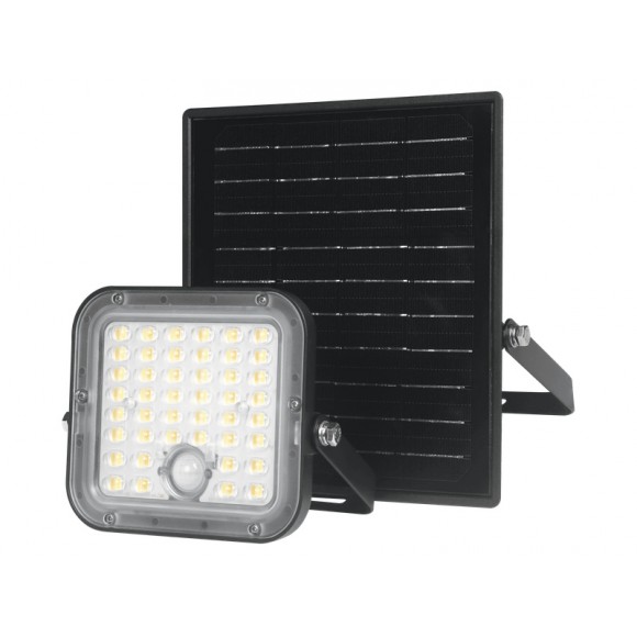 Projector LED Solar Com Detector De Movimentos 10w 4000/6000