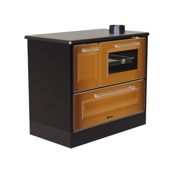 Fog�o O Lenha California 7,7Kw Caramelo