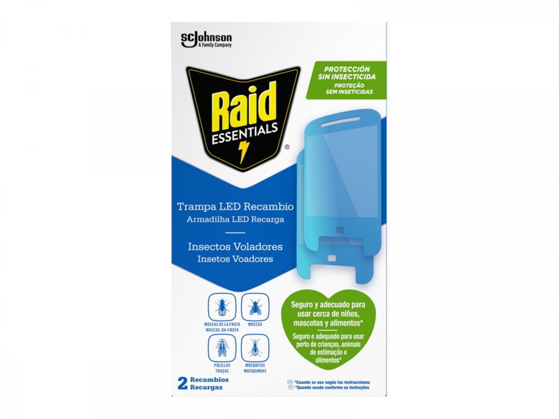 Armadilha Led Essentials – Recarga RAID