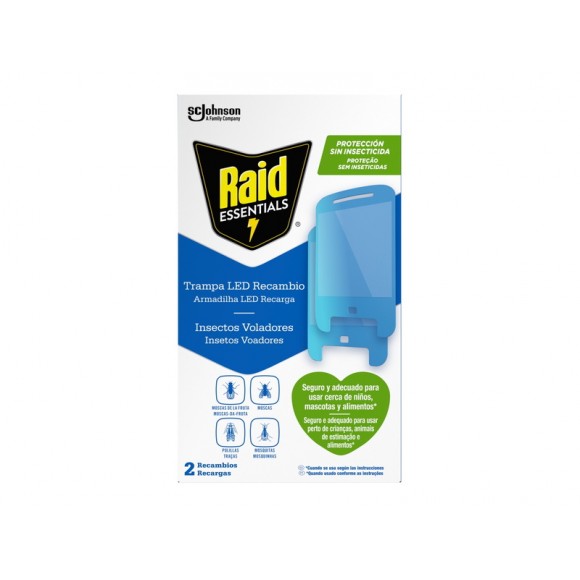 Armadilha Led Essentials – Recarga RAID Armadilha Led Essentials – Recarga RAID