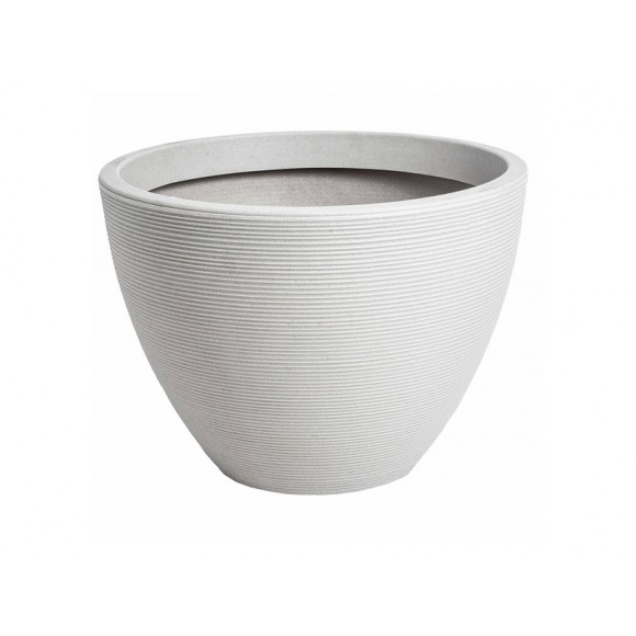 Vaso Valencia Cinza 40X30CM STRATA