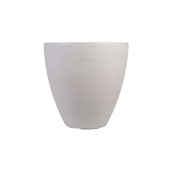 Vaso Valencia Cinza 40X40CM STRATA