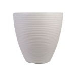 Vaso Valencia Cinza 40X40CM STRATA