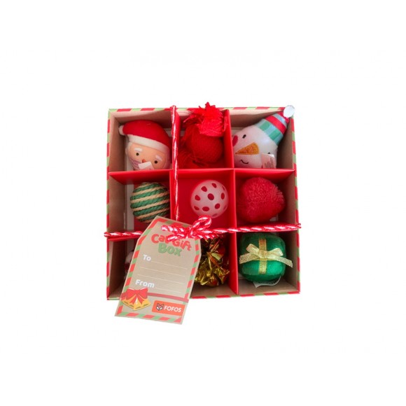 Caixa De Natal Surpresa Brinquedos Para Gato FOFOS