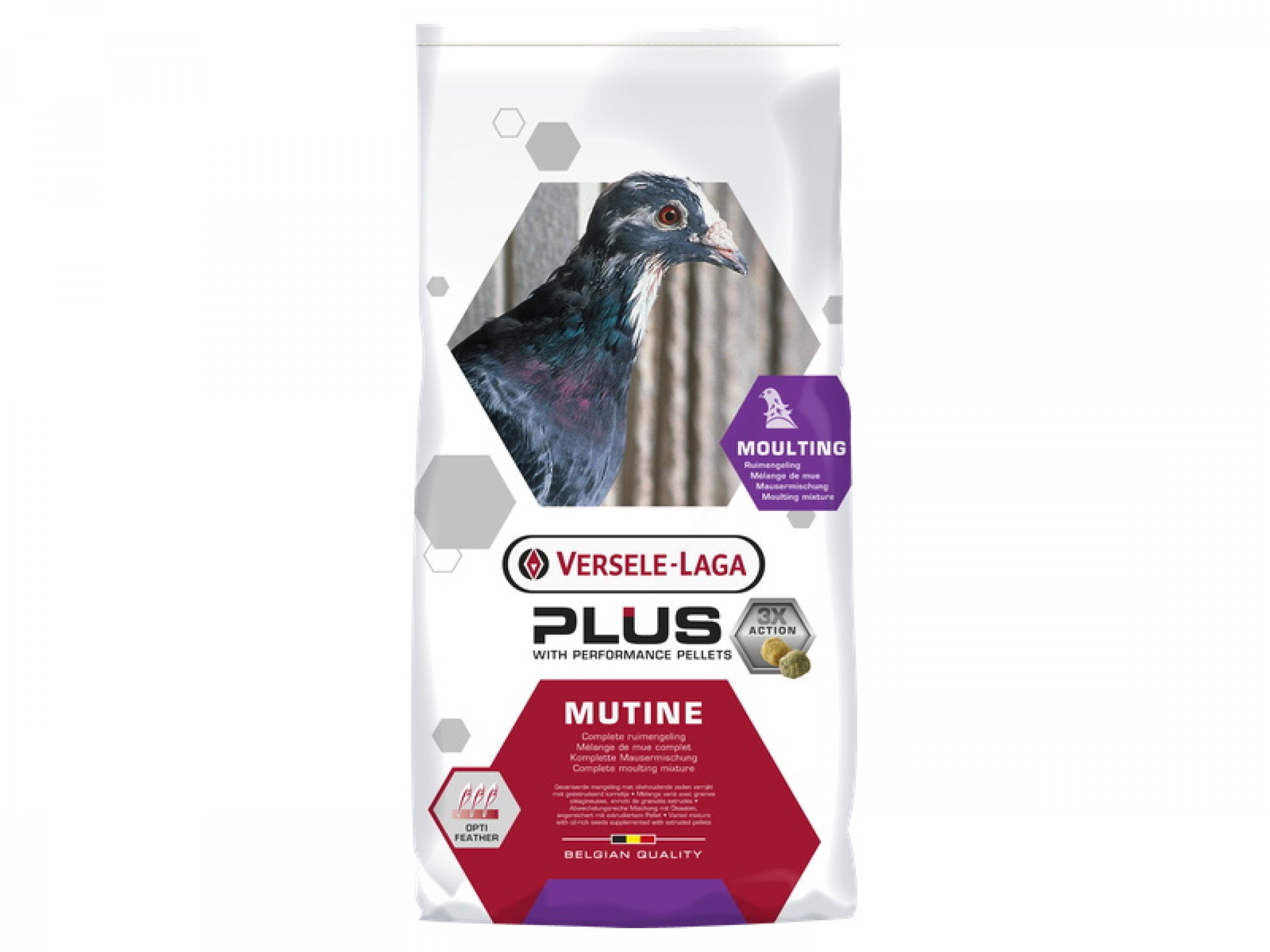 Mistura p/ pombos multine plus 20 Kg VERSELE LAGA