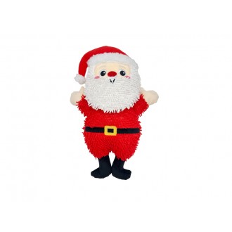 Brinquedo Para C�o Peluche Pai Natal Resistente FO