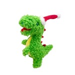 BRINQUEDO PARA CÃO PELUCHE DINOSSAURO NATAL RESISTENTE BRINQUEDO PARA CÃO PELUCHE DINOSSAURO NATAL RESISTENTE