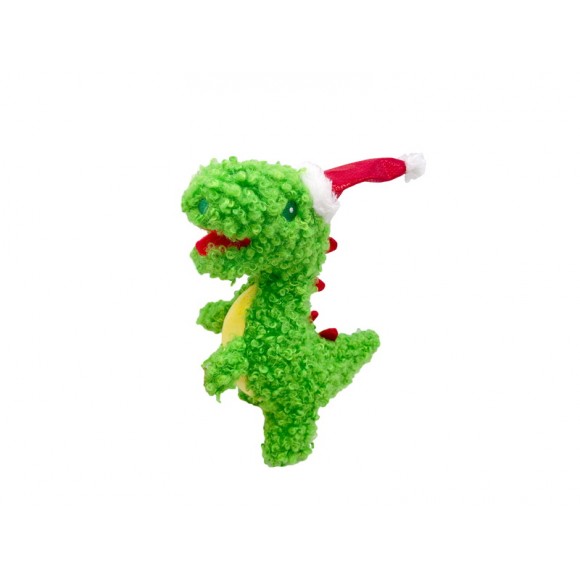 BRINQUEDO PARA CÃO PELUCHE DINOSSAURO NATAL RESISTENTE BRINQUEDO PARA CÃO PELUCHE DINOSSAURO NATAL RESISTENTE