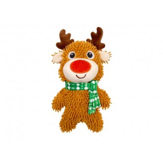 Brinquedo Para C�o Peluche Rena Natal Resistente F