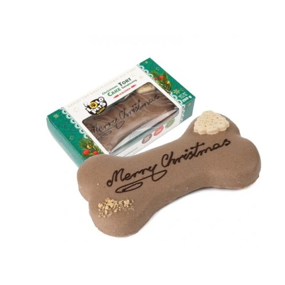 Snack Osso Chocolate E Noz Merry Christmas 250 G L Snack Osso Chocolate E Noz Merry Christmas 250 G L