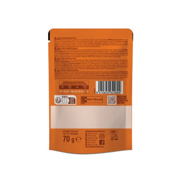 ALIMENTO PARA GATINHO PEDA�OS EM MOLHO FRANGO 70 G