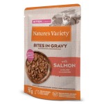 ALIMENTO PARA GATINHO PEDA�OS EM MOLHO SALM�O 70 G