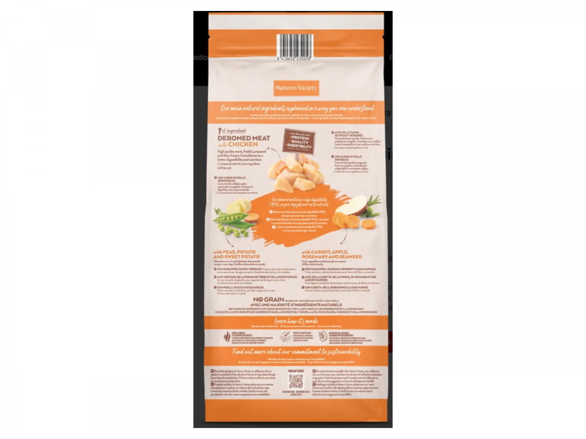 ALIMENTO SECO PARA CÃO MÉDIO NO GRAIN FRANGO 12 KG