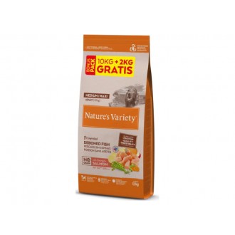 ALIMENTO SECO PARA C�O M�DIO NO GRAIN SALM�O 12 KG