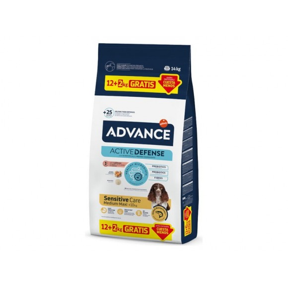 Al Seco C�o Sensitive Salm�o E Arroz 14 KG ADVANCE