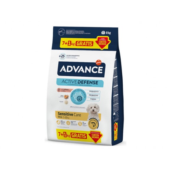 Alimento Seco C�o Mini Sensitive 8 KG ADVANCE