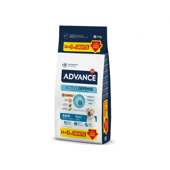 ALIMENTO SECO PARA C�O MAX AD FRANGO E ARROZ 17 KG