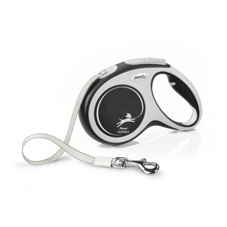 Trela Para C�o Extens�vel Comfort Preta 5M M FLEXI