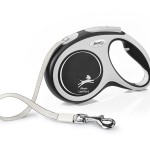 Trela Para C�o Extens�vel Comfort Preta 5M M FLEXI