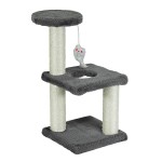 Arranhador Para Gato Plataforma E Brinquedo BEST QUALITY