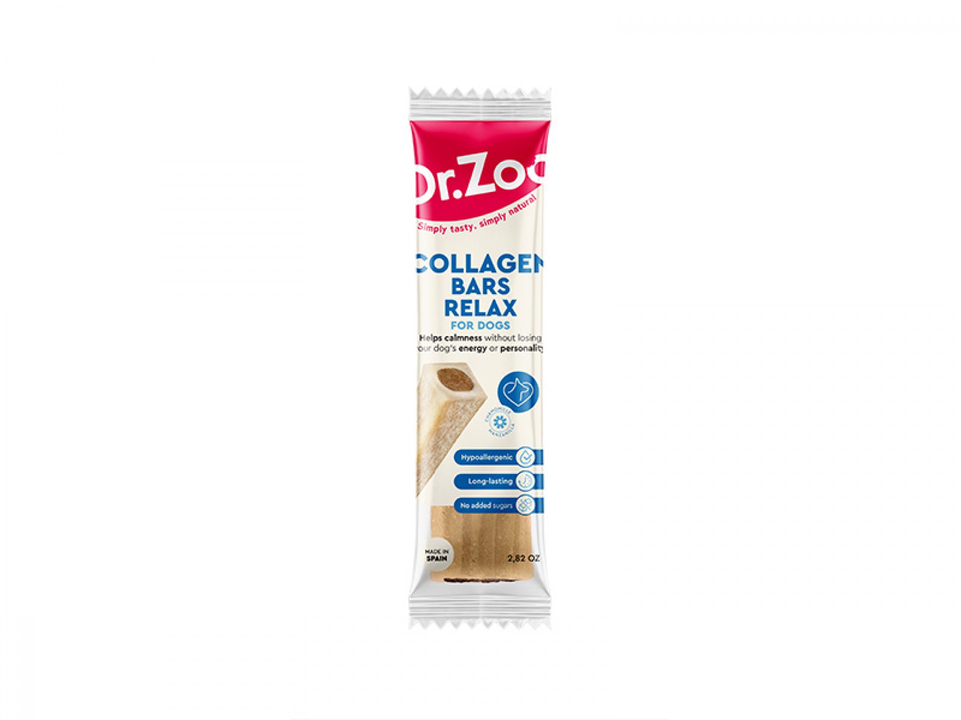 Snack Cão Barra Colagénio Relax 80 GR DR ZOO