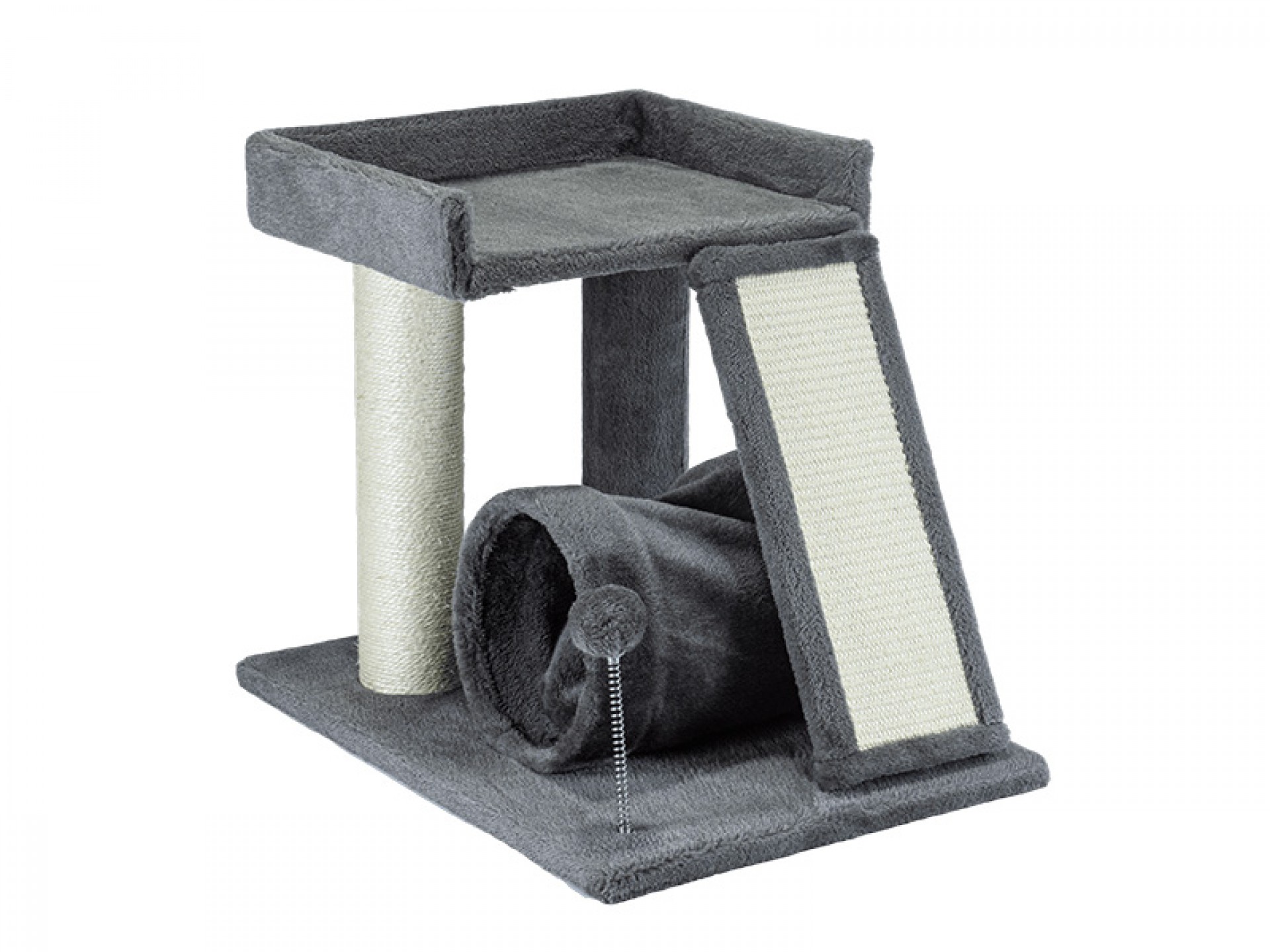 Arranhador Para Gato Com Rampa E Tunel BEST QUALITY