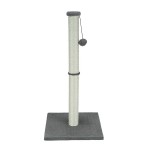 Arranhador Para Gato Poste Com Bola Cinza BEST QUALITY