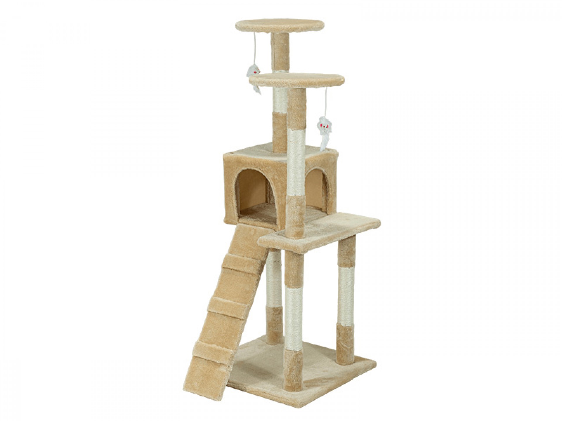 Arranhador Ginásio Para Gato Multi Bege BEST QUALITY