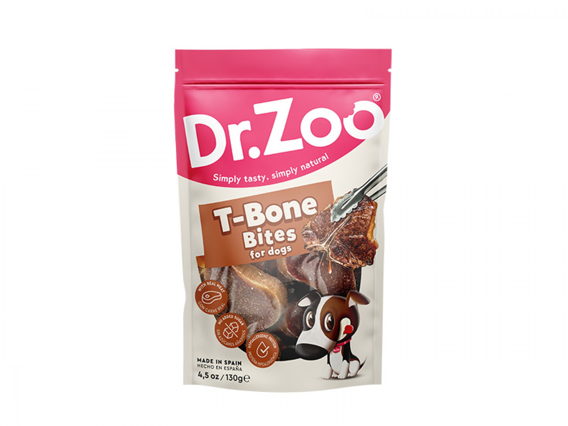 Snack Para Cão T-Bone Bites 130 GR DR ZOO