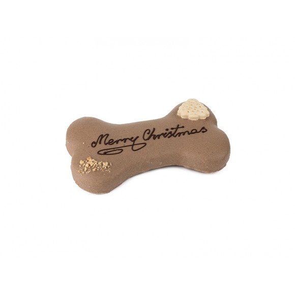 Snack Osso Chocolate E Noz Merry Christmas 250 G L Snack Osso Chocolate E Noz Merry Christmas 250 G L