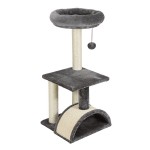 Arranhador Gin�sio Para Gato Cinza BEST QUALITY