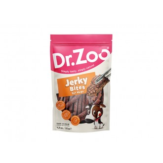 Snack Para C�o Jerky Bites 130 GR DR ZOO