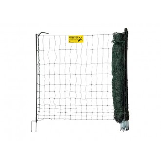 Rede em Fibra de Vidro para aves Ponta Dupla 120cm 50m HORIZ