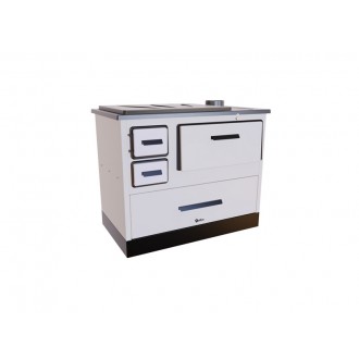Fog�o Lenha Vermont 7,9Kw Branco