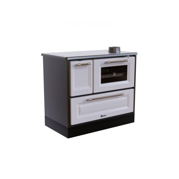 Fog�o O Lenha California 7,7Kw Branco