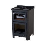 Salamandra Com Forno A Lenha Boreal 14Kw Ech9000