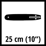 BARRA GUIA SUBSTITUIÇÃO 25CM 1,1MM EINHELL BARRA GUIA SUBSTITUIÇÃO 25CM 1,1MM EINHELL