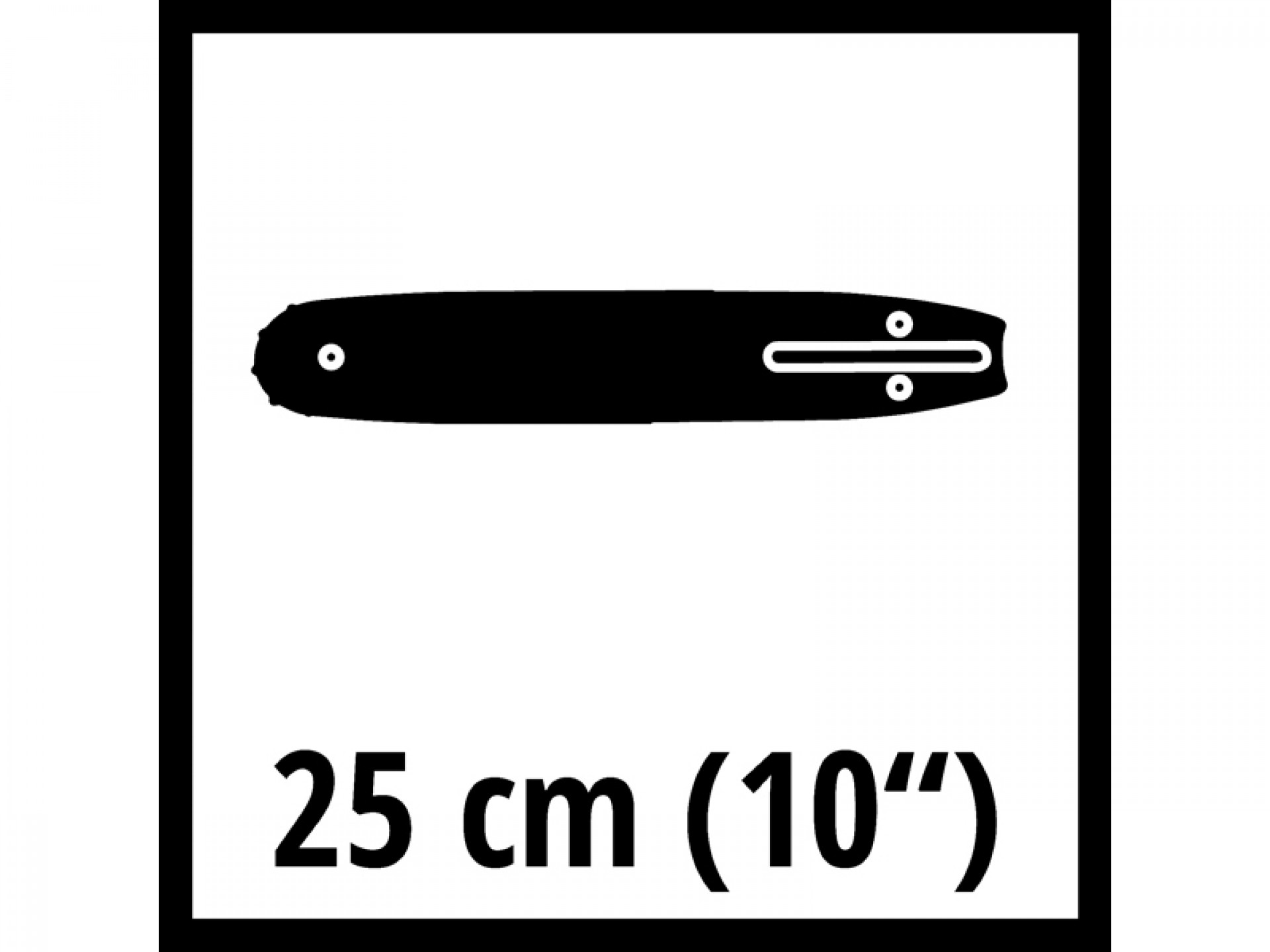 BARRA GUIA SUBSTITUIÇÃO 25CM 1,1MM EINHELL