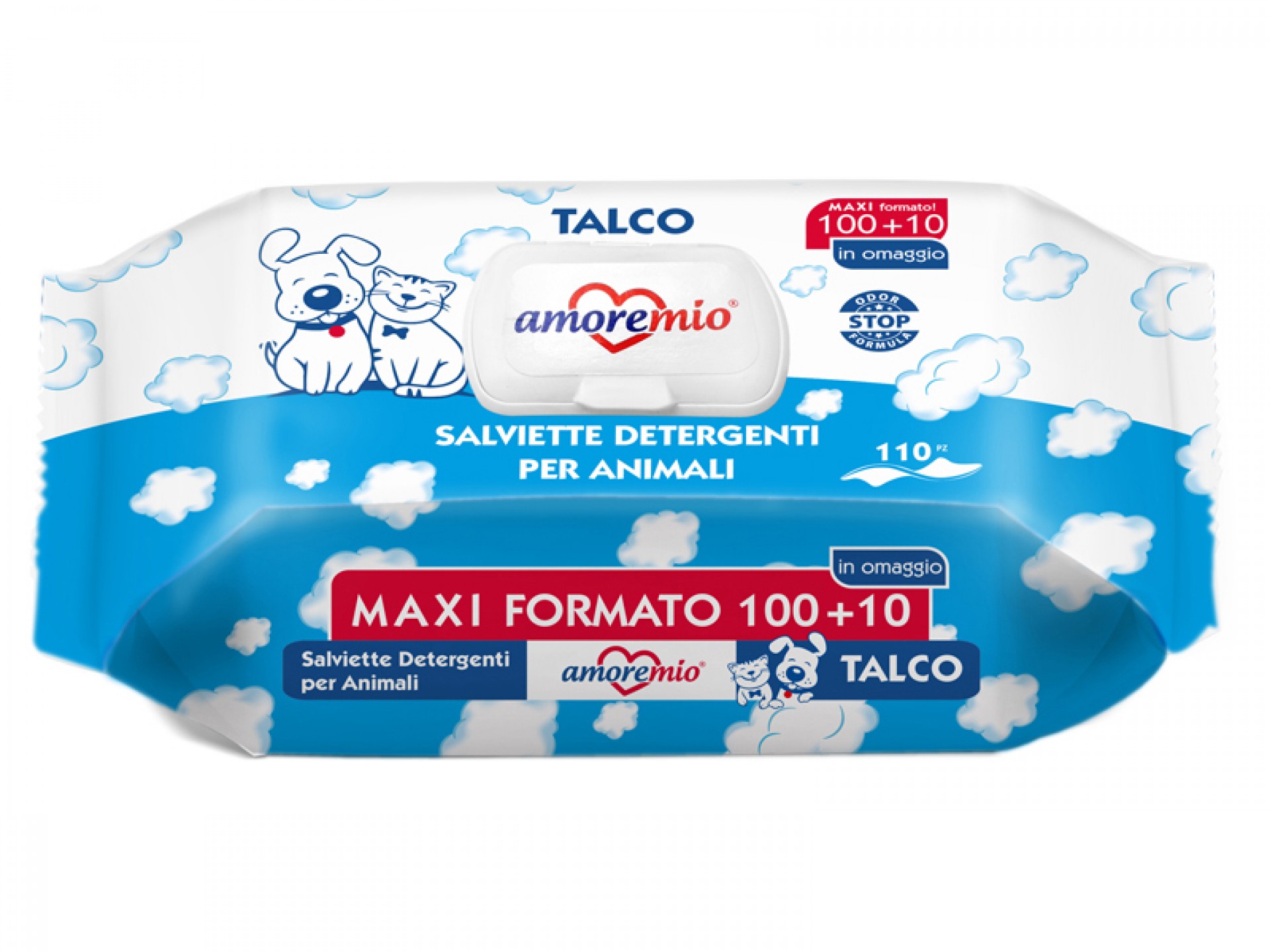 Toalhitas Húmidas Maxi Talco 100+10 UN AMOREMIO