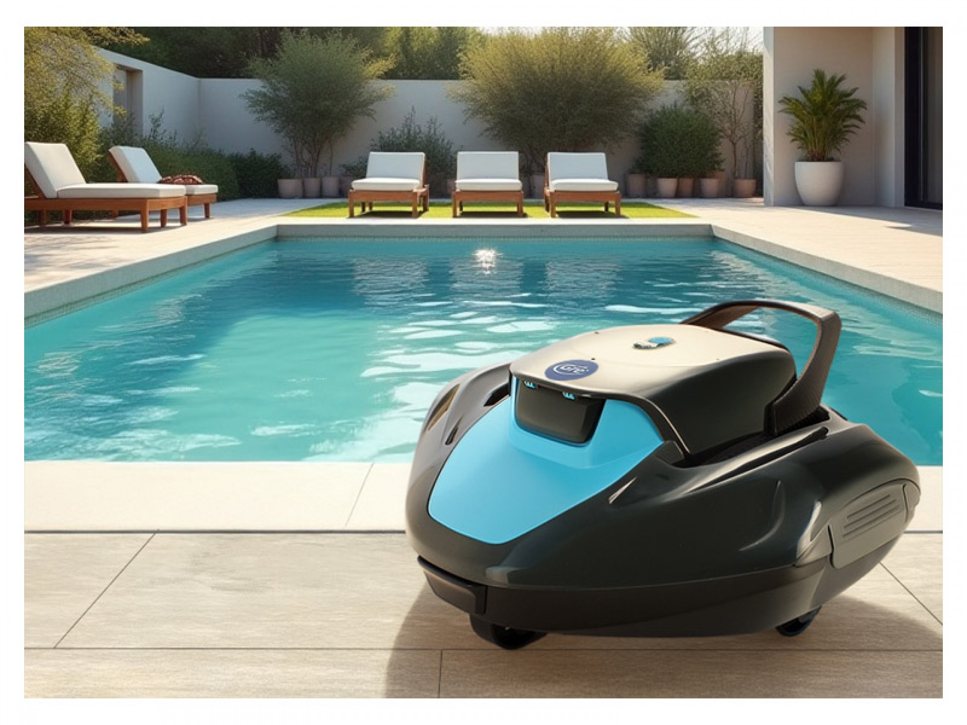 Limpa Fundos Bat Recar P/Piscinas Até 80m² Aut 90 Min ZODIAC