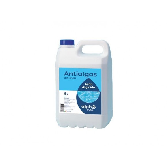 Antialgas Dupla Concentração 5LT ALPHAPOOL Antialgas Dupla Concentração 5LT ALPHAPOOL