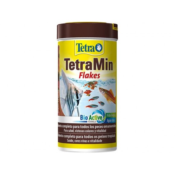 Alimento Peixe �gua Quente Tetramin Flocos 250ML T