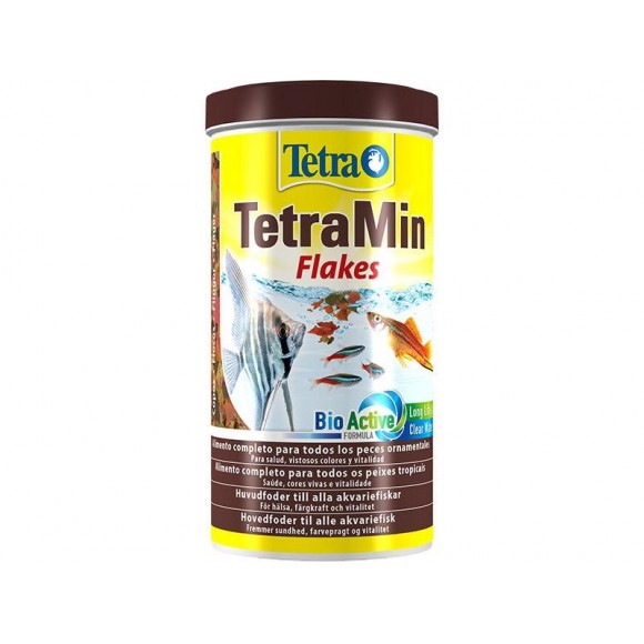 Alimento Peixe Água Quente Tetramin Flocos 1L TETRA Alimento Peixe Água Quente Tetramin Flocos 1L TETRA
