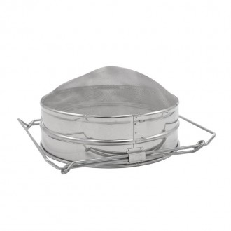COADOR PARA MEL OVAL EM INOX EXTENS�VEL