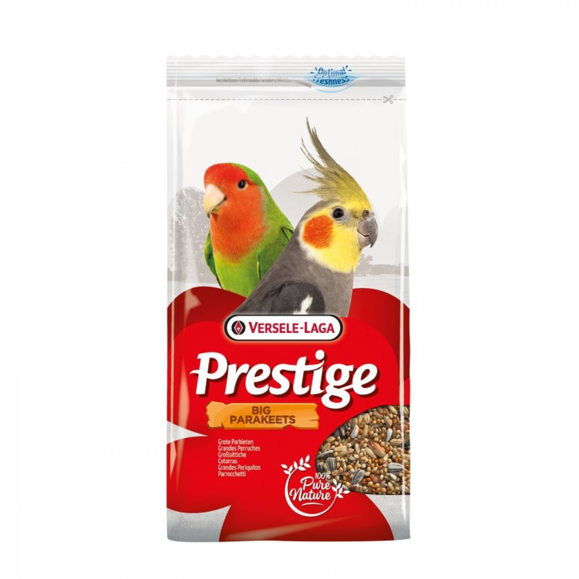 MISTURA DE SEMENTES PARA PERIQUITOS-BIG PARAKEETS
