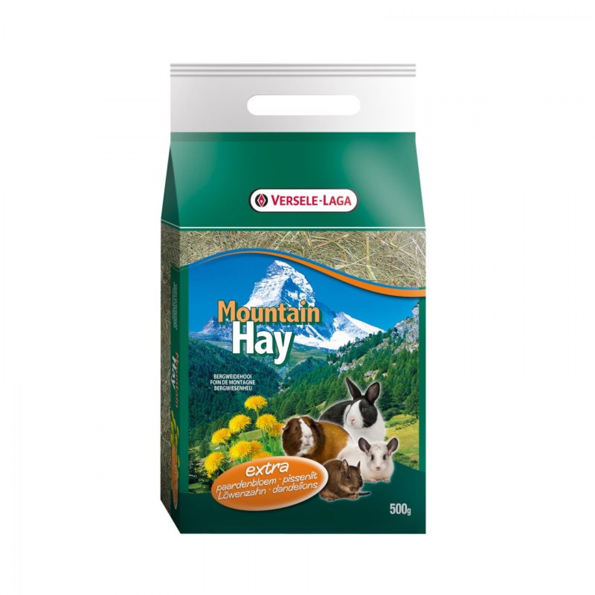 Feno Montanha P/Roedores Dente De Leão 500 G VERSE